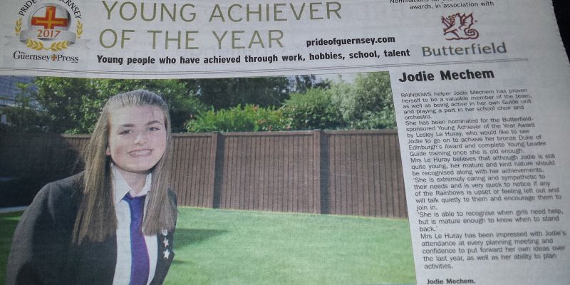 Young Achiever of the Year Award 2017